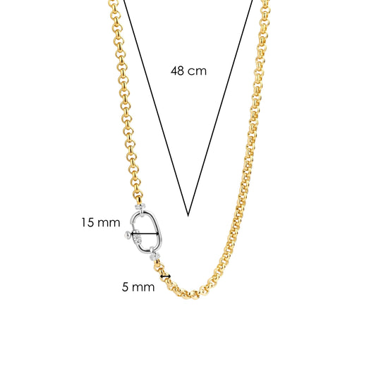 TI SENTO - Milano Necklace 3958ZY/48