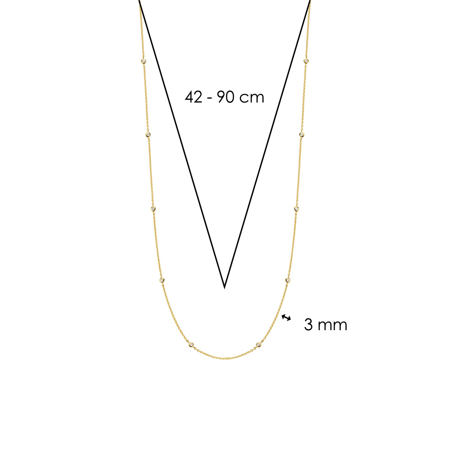 TI SENTO Necklace 3978ZY