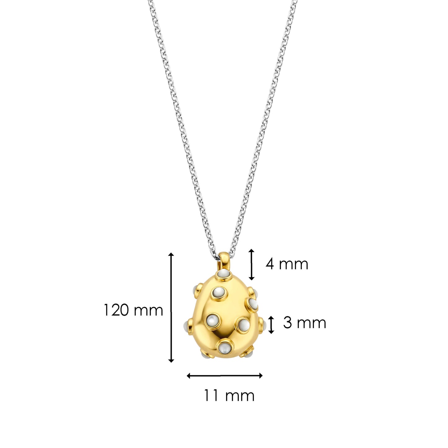 TI SENTO - Milano Necklace 3983MW/42