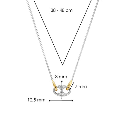 TI SENTO - Milano Necklace 3986ZY/42