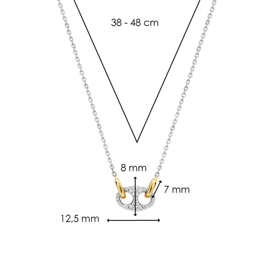 TI SENTO - Milano Necklace 3986ZY/42
