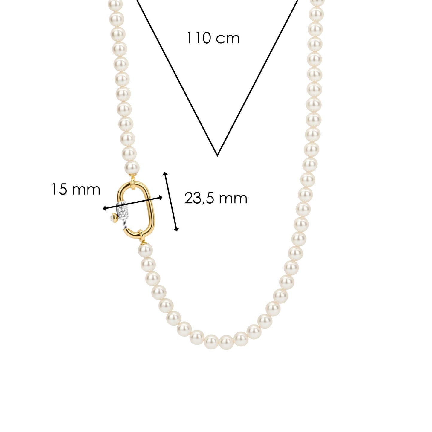 TI SENTO - Milano Necklace 3993PW/110