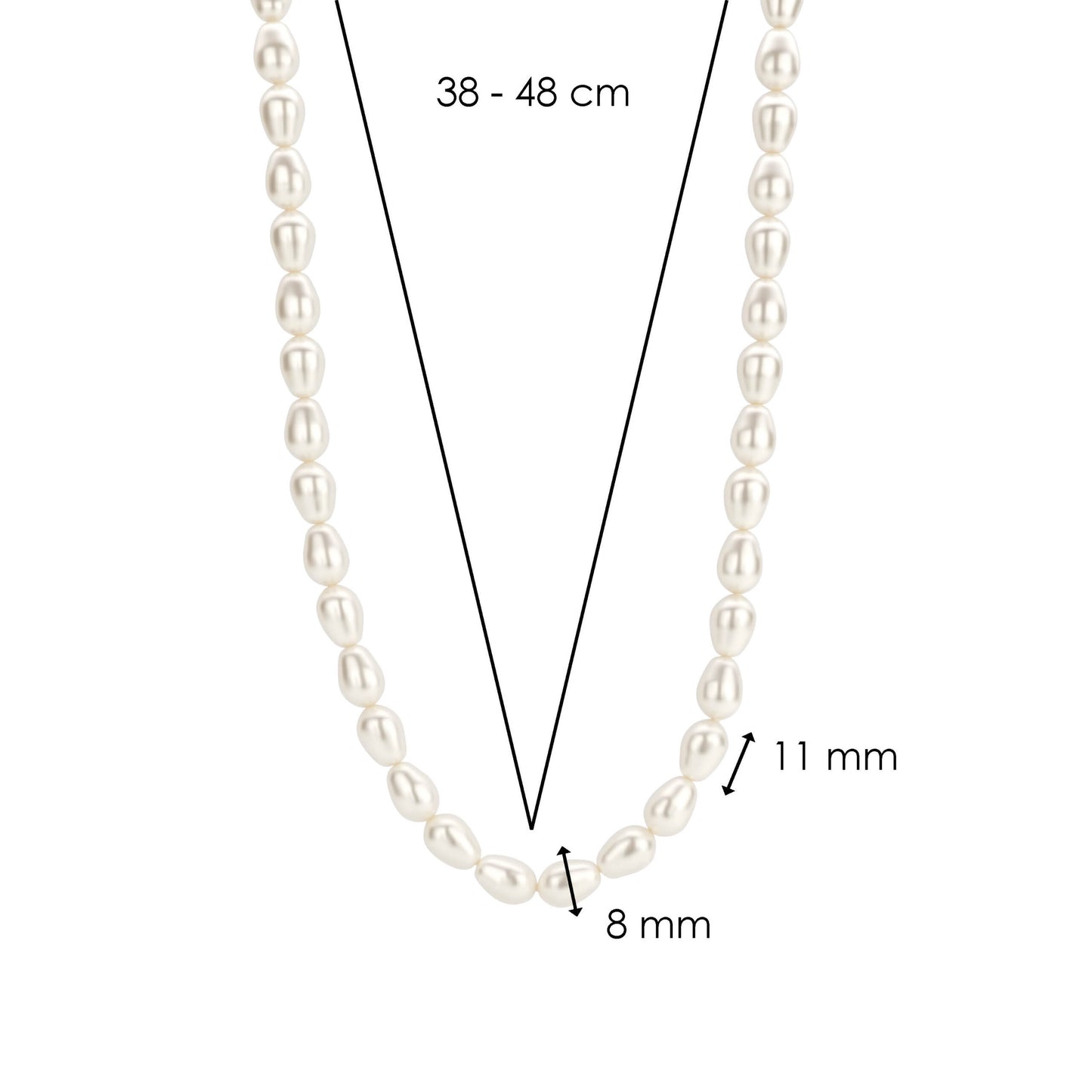 TI SENTO - Milano Necklace 3994PW/42