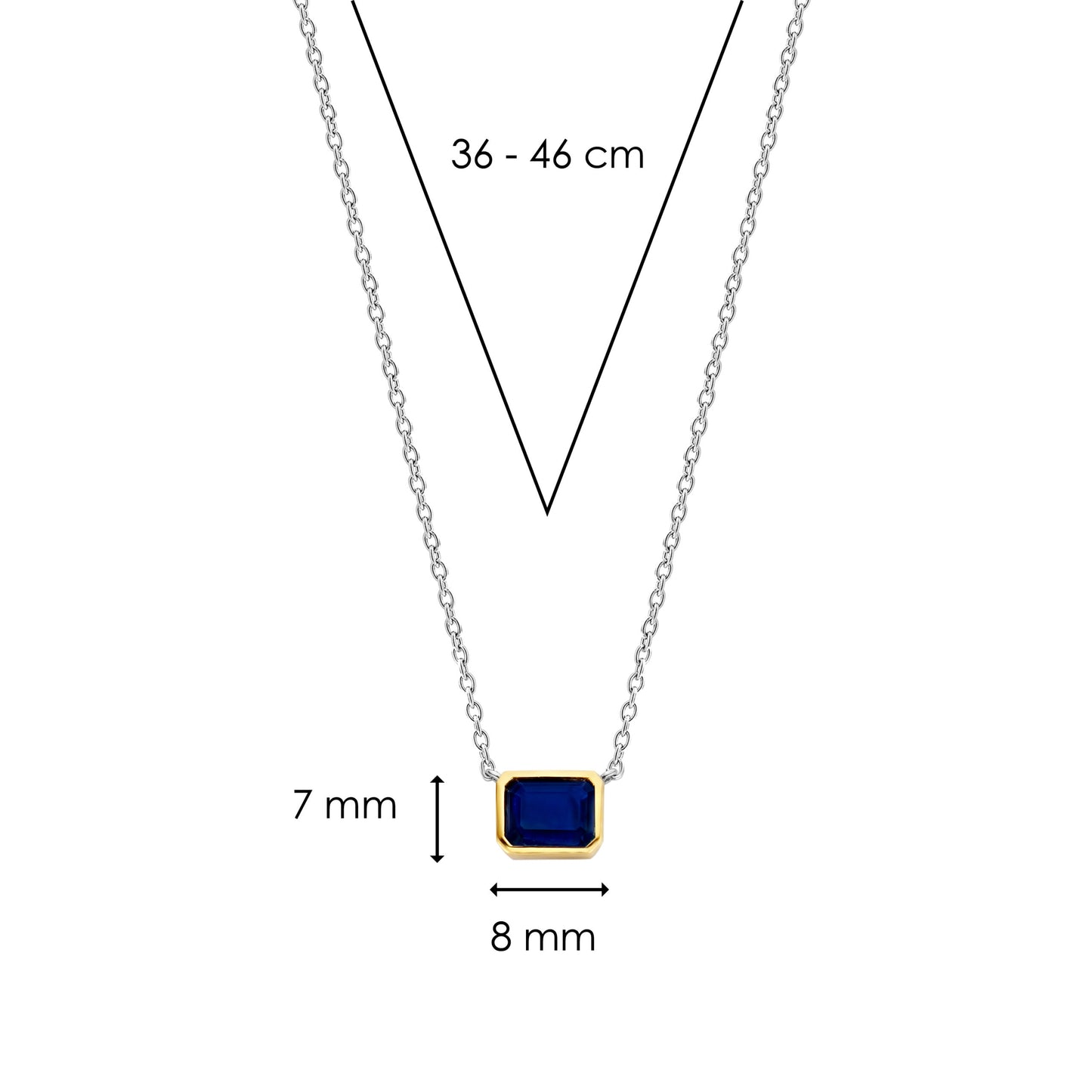 TI SENTO - Milano Necklace 3998BY/42