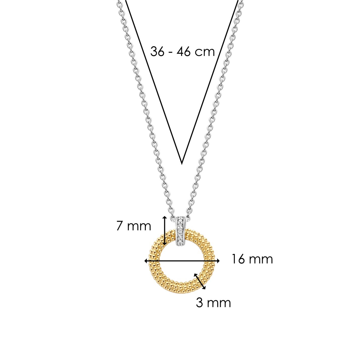TI SENTO - Milano Necklace 3999ZY/42