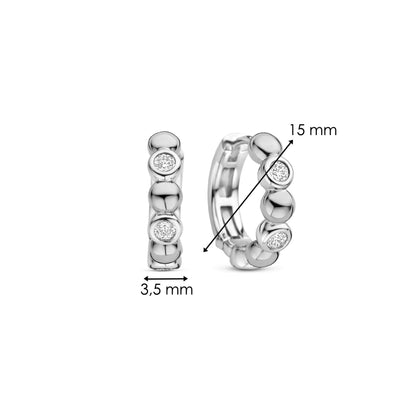 TI SENTO Earrings 78008ZI