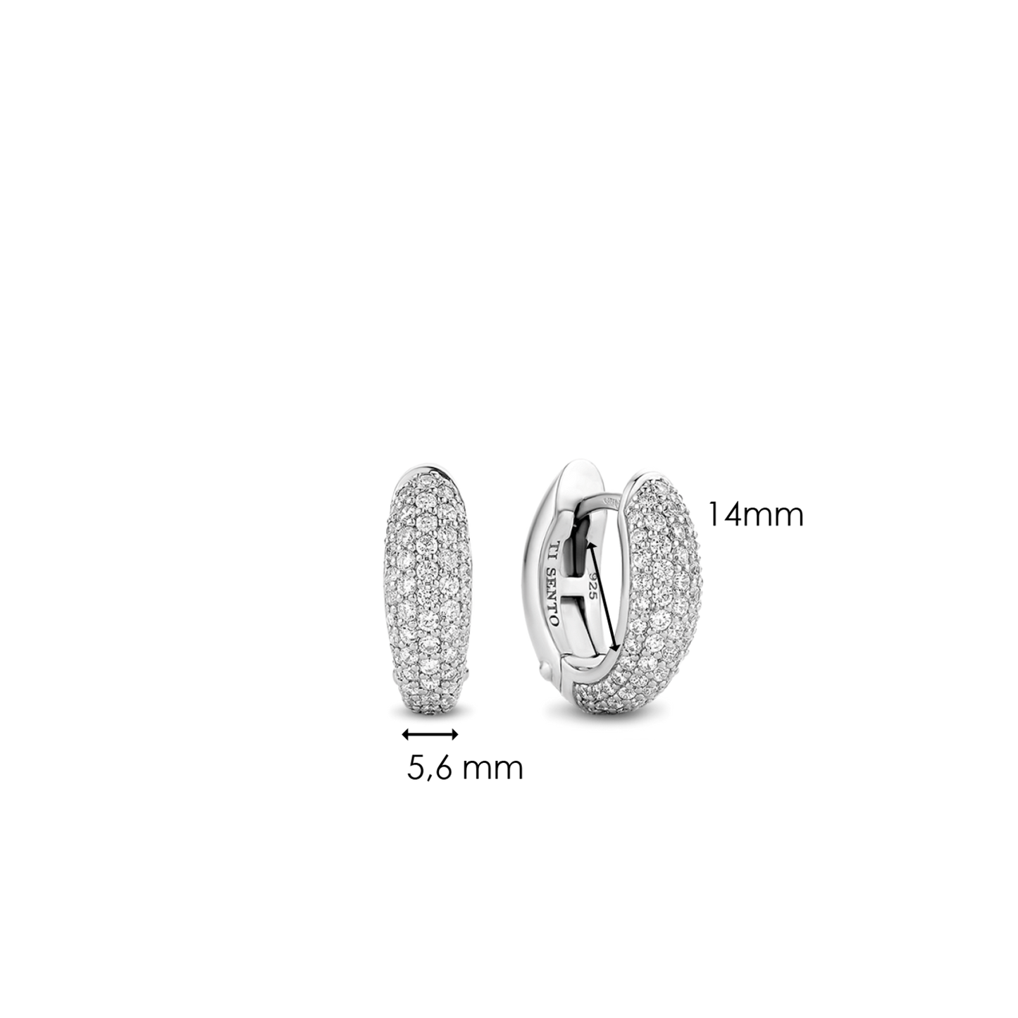 TI SENTO Earrings 7804ZI
