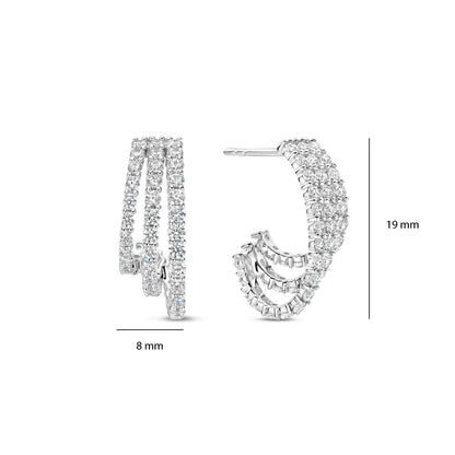 TI SENTO Earrings 78069ZI