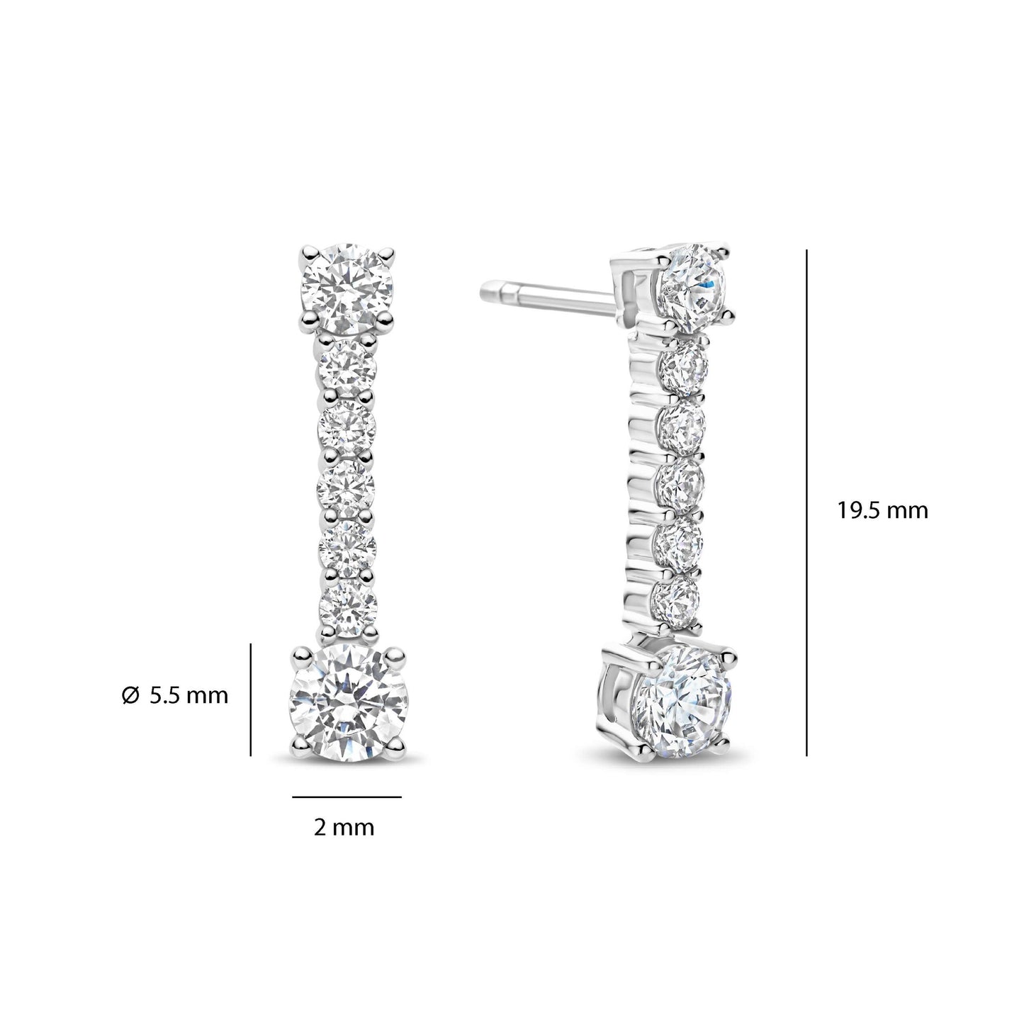 TI SENTO Earrings 78074ZI