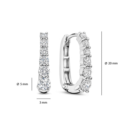 TI SENTO Earrings 78075ZI