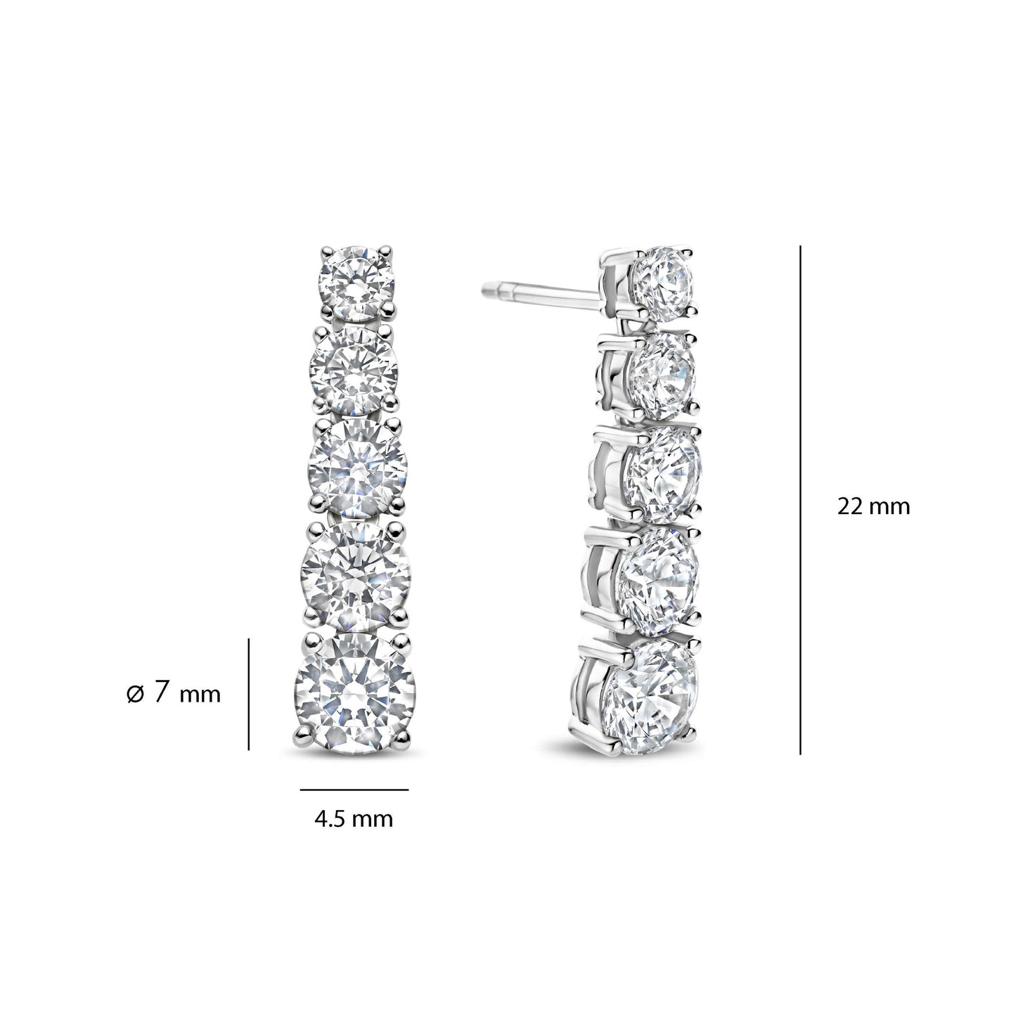 TI SENTO Earrings 78076ZI