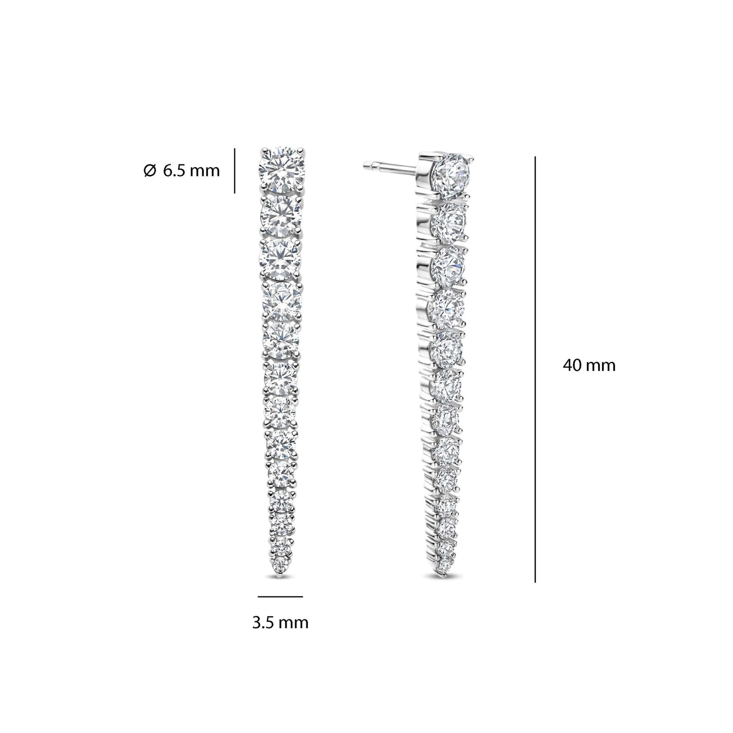 TI SENTO Earrings 78079ZI