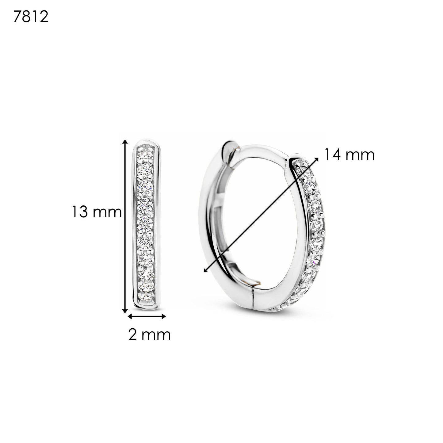 TI SENTO Earrings 7812ZI