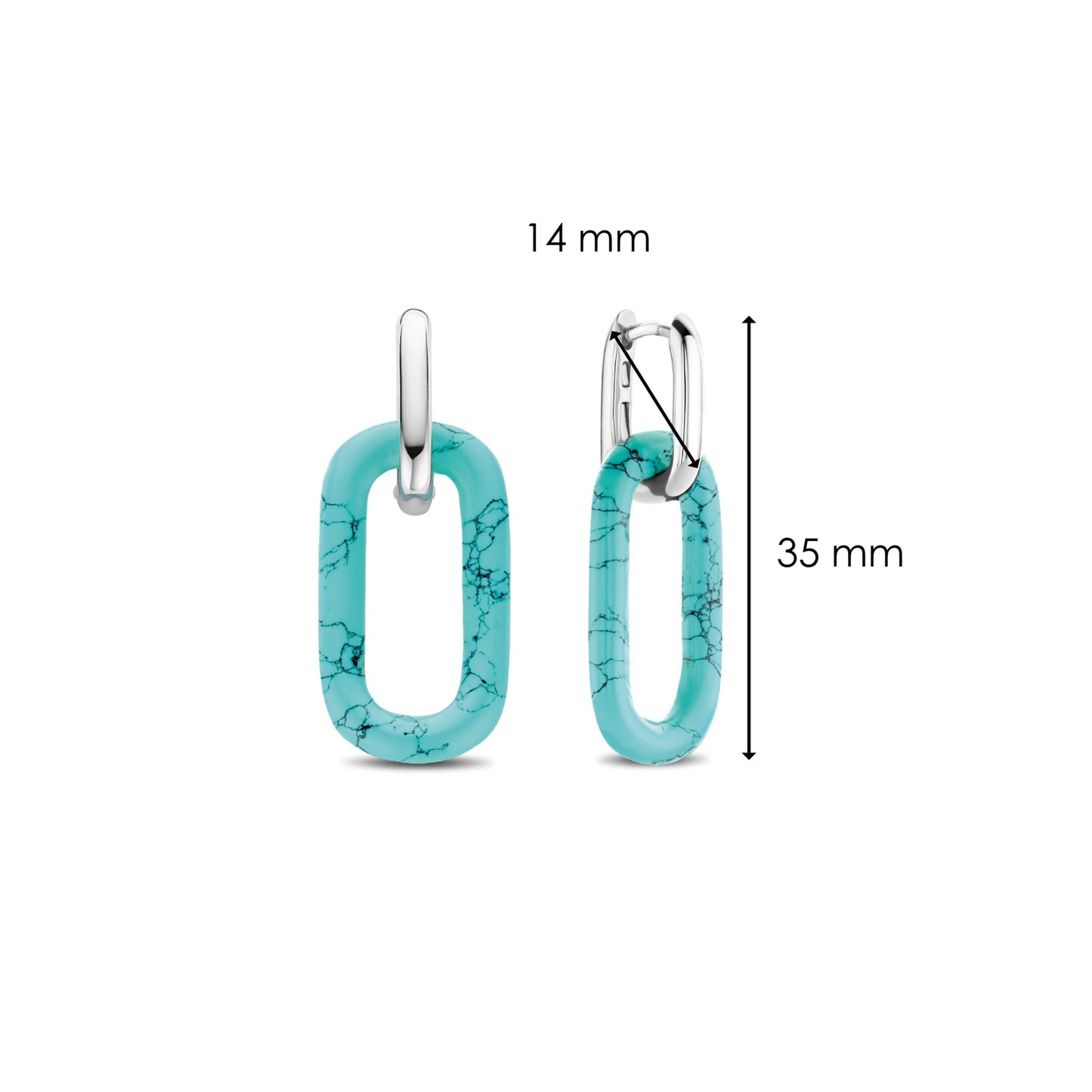TI SENTO Earrings 7843TQ
