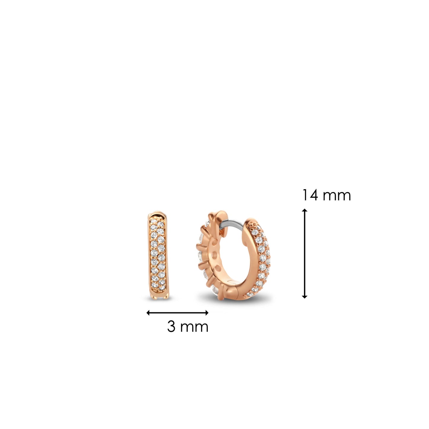 TI SENTO Earrings 7852ZR