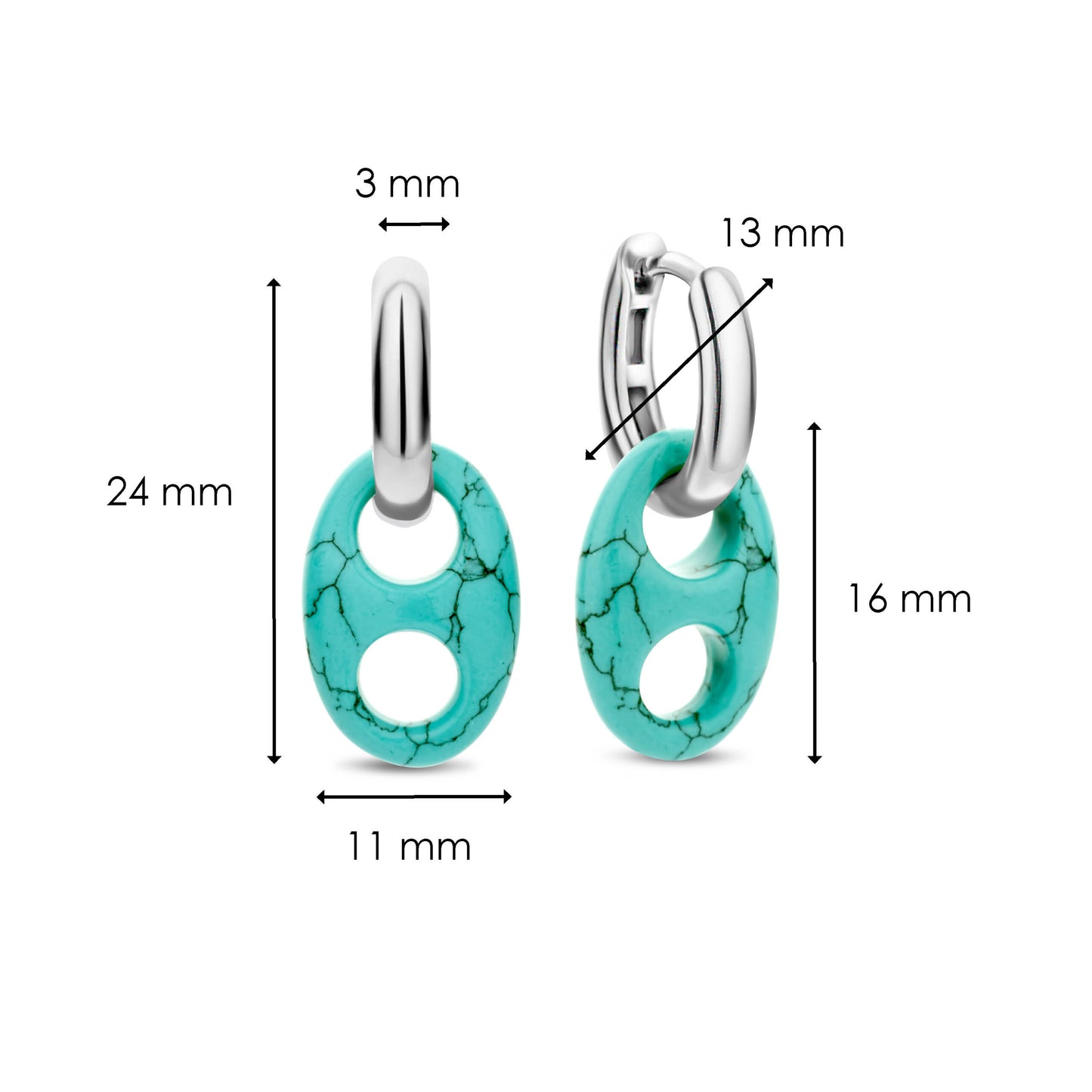 TI SENTO Earrings 7879TQ