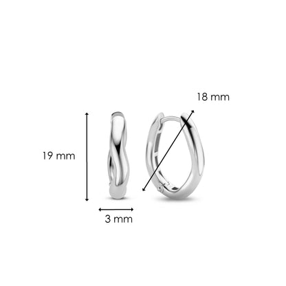 TI SENTO Earrings 7882SI