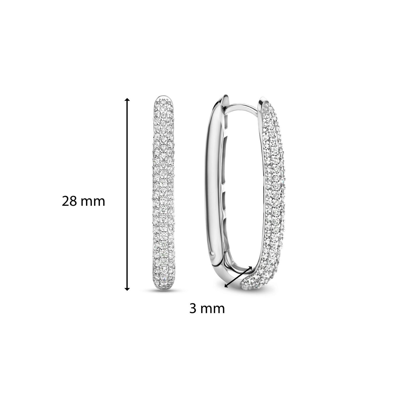 TI SENTO Earrings 7902ZI
