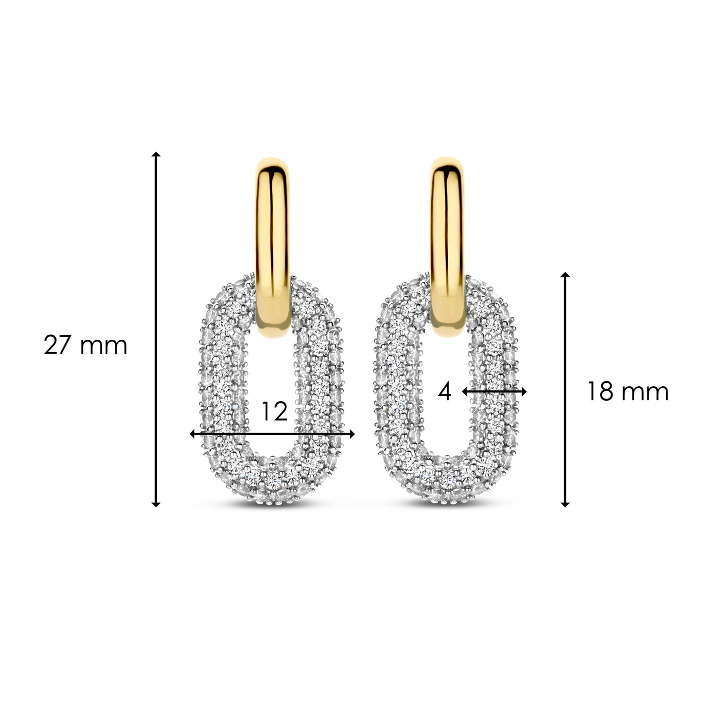 TI SENTO Earrings 7904ZY