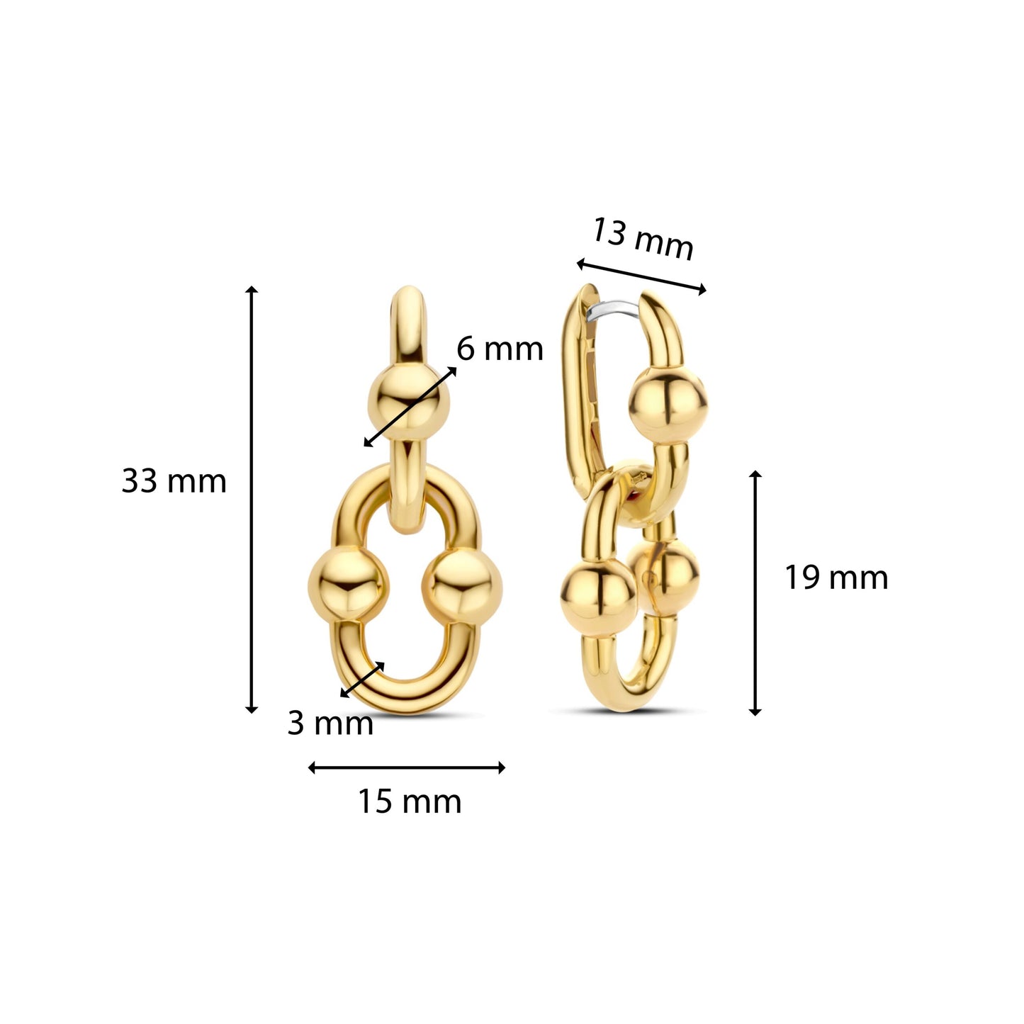 TI SENTO Earrings 7916SY