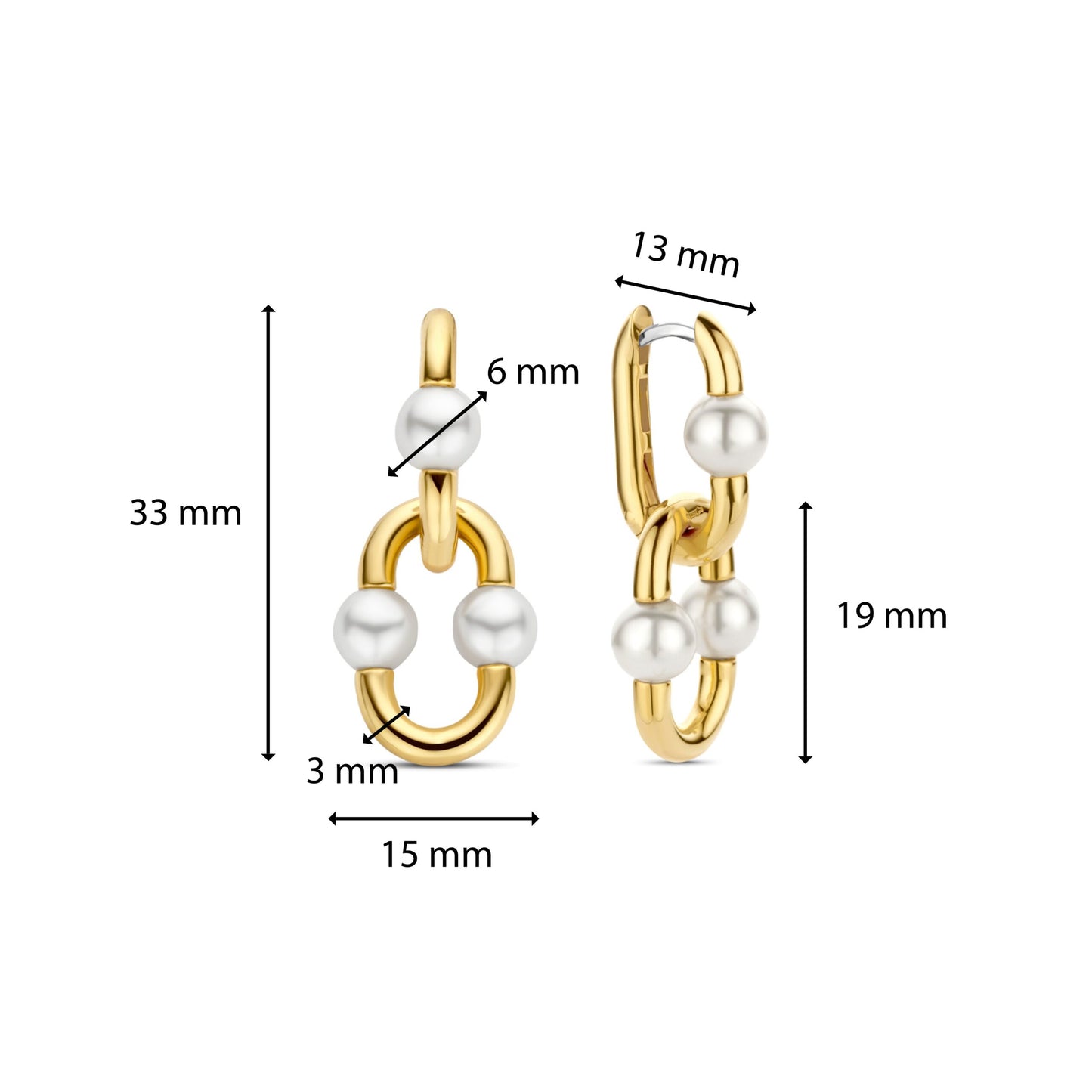 TI SENTO Earrings 7916YP