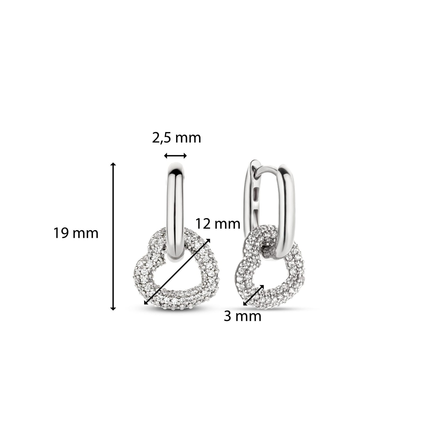 TI SENTO Earrings 7918ZI