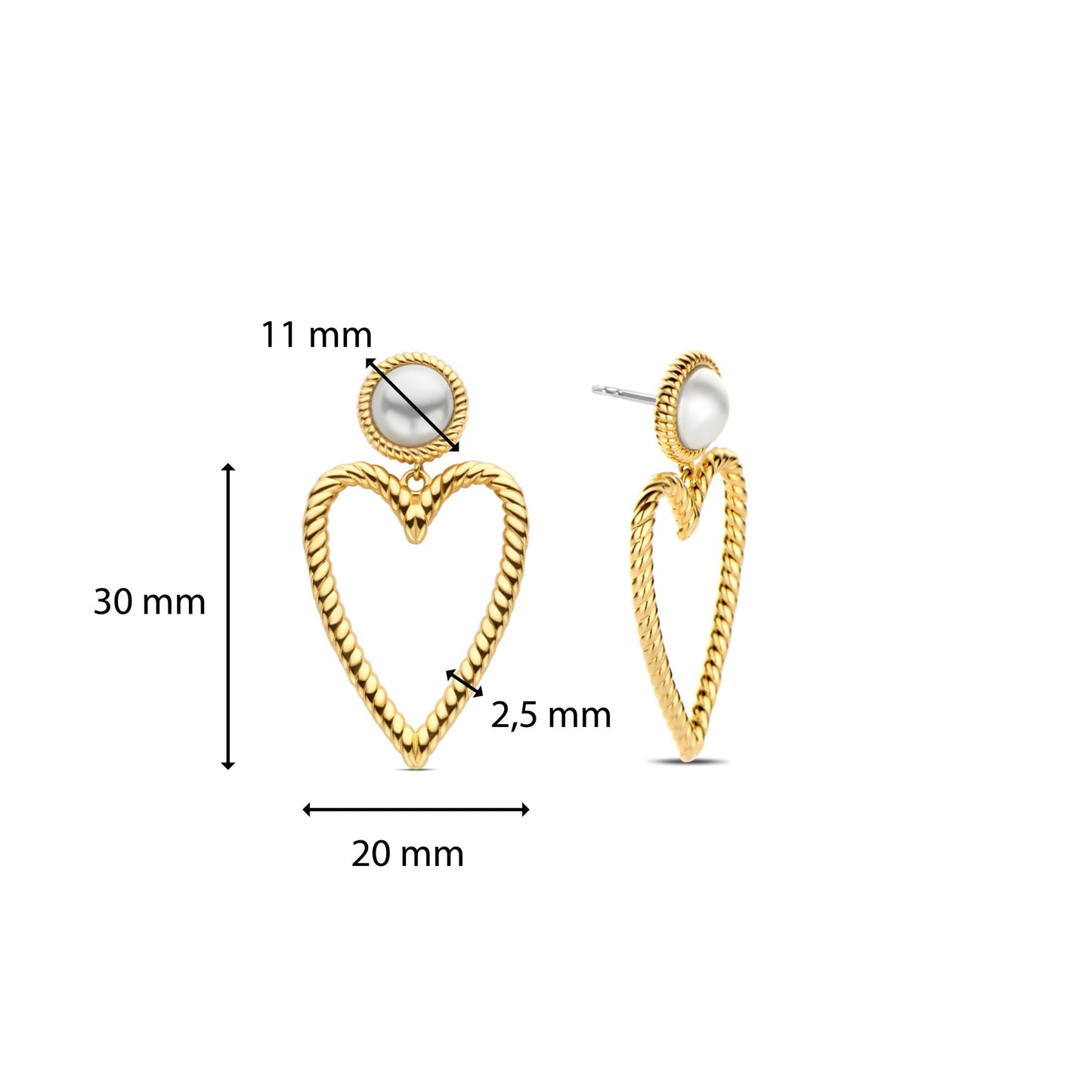 TI SENTO Earrings 7925YP
