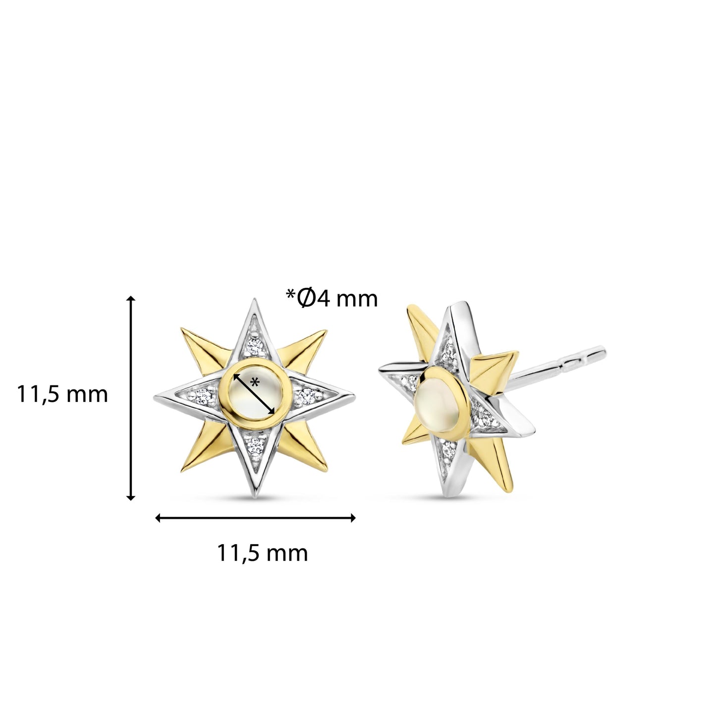 TI SENTO Earrings 7932MW