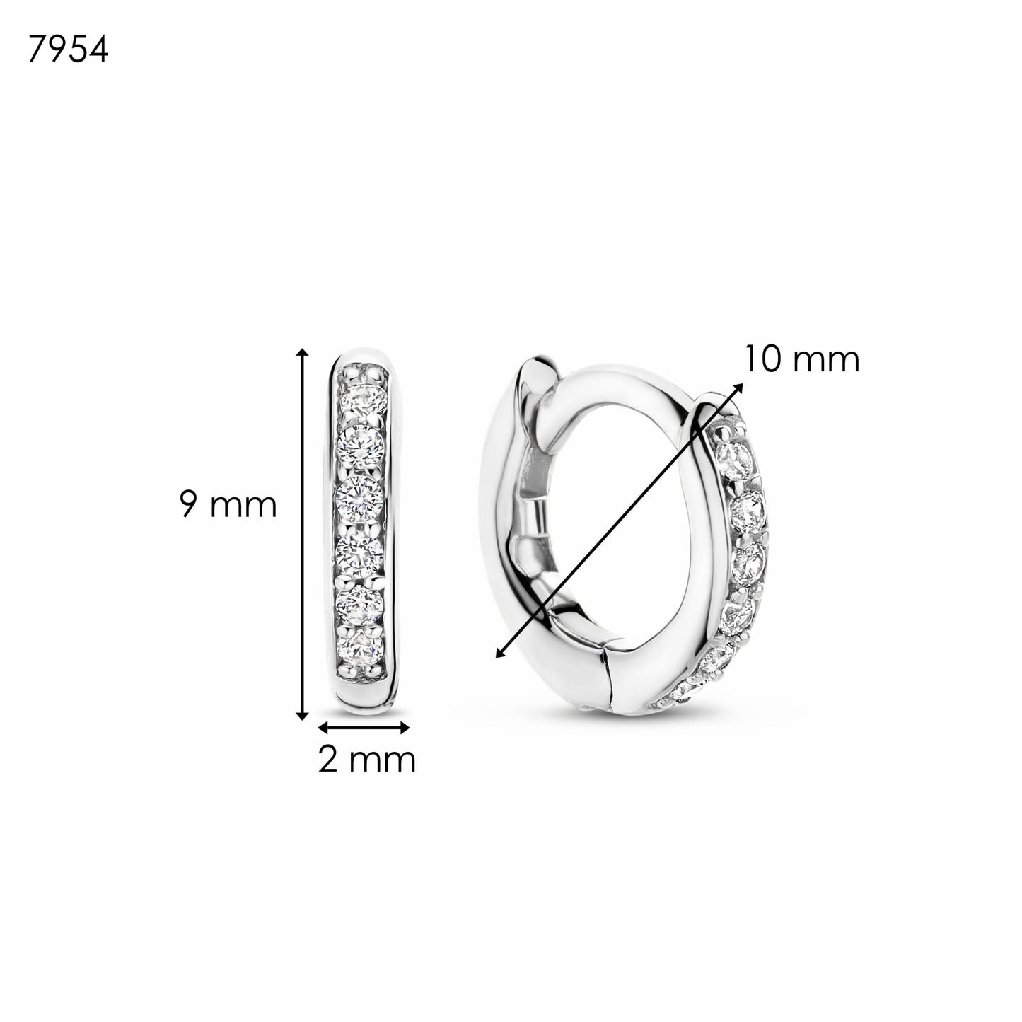 TI SENTO Earrings 7954ZI