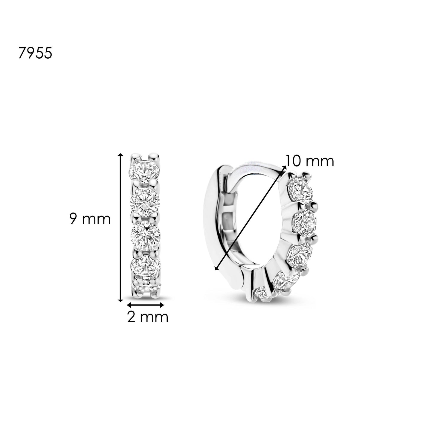 TI SENTO Earrings 7955ZI