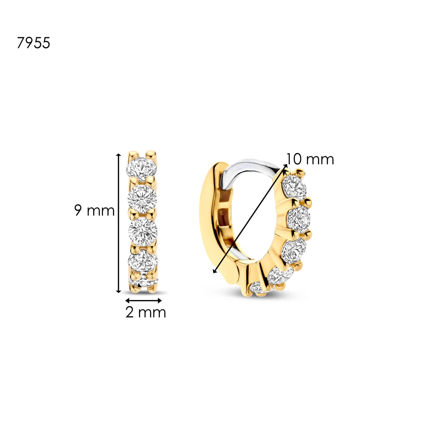 TI SENTO Earrings 7955ZY