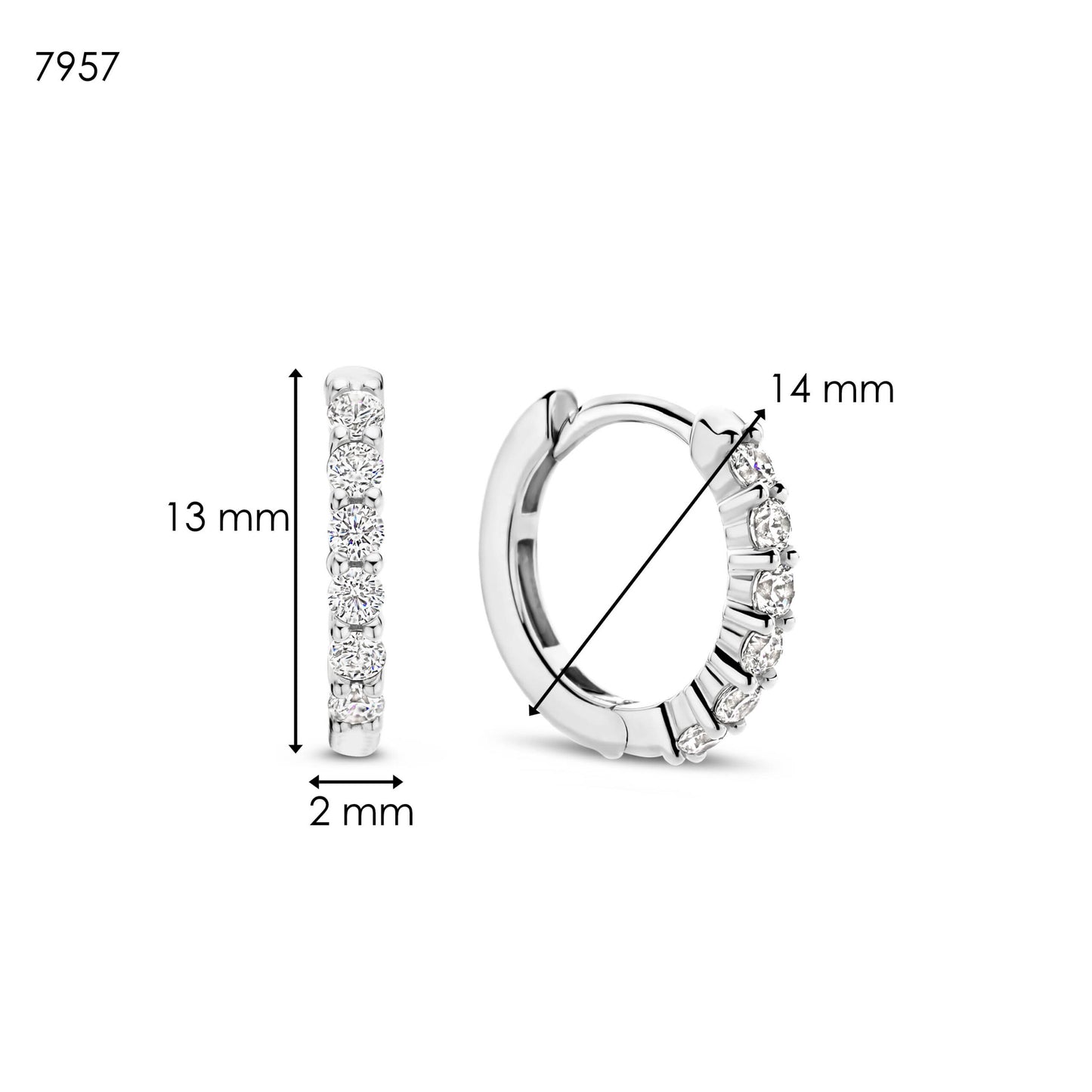 TI SENTO Earrings 7957ZI