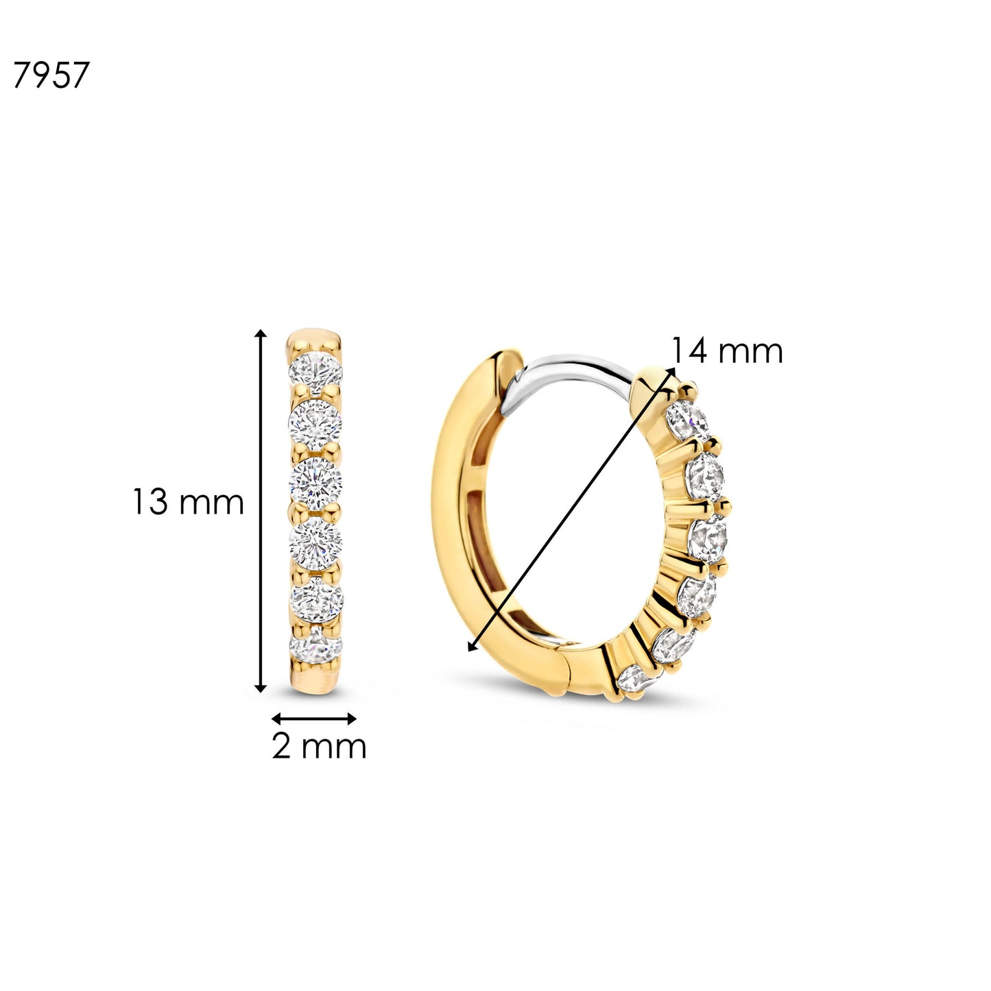 TI SENTO Earrings 7957ZY