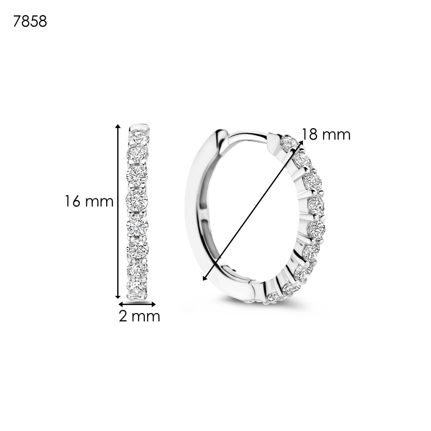 TI SENTO Earrings 7958ZI