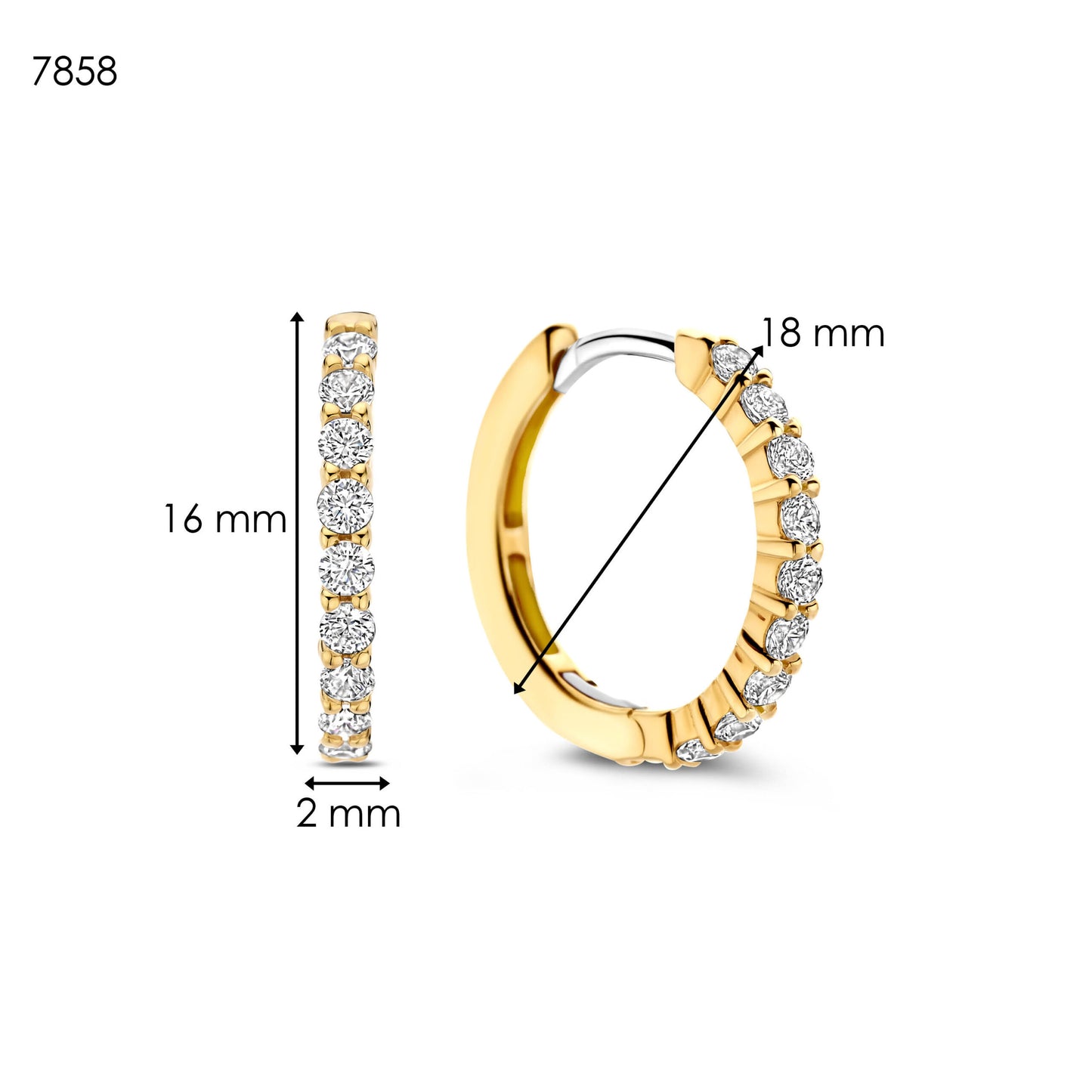 TI SENTO Earrings 7958ZY
