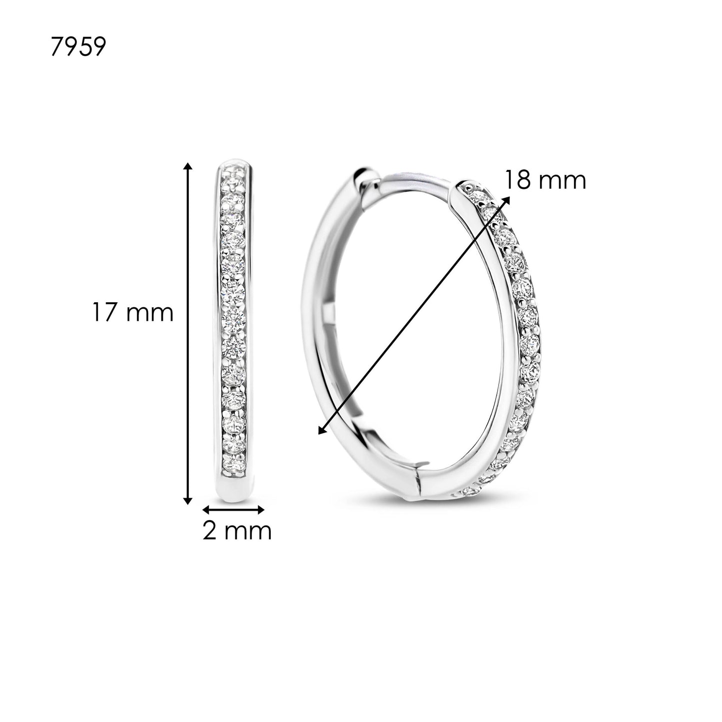 TI SENTO Earrings 7959ZI