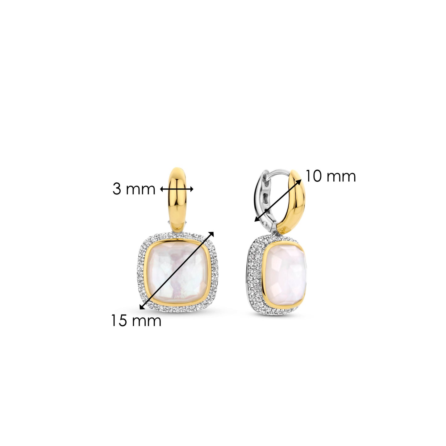 TI SENTO Earrings 7968MW