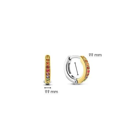 TI SENTO Earrings 7818MC