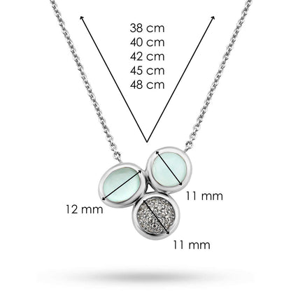 TI SENTO - Milano Necklace 3840AG/42