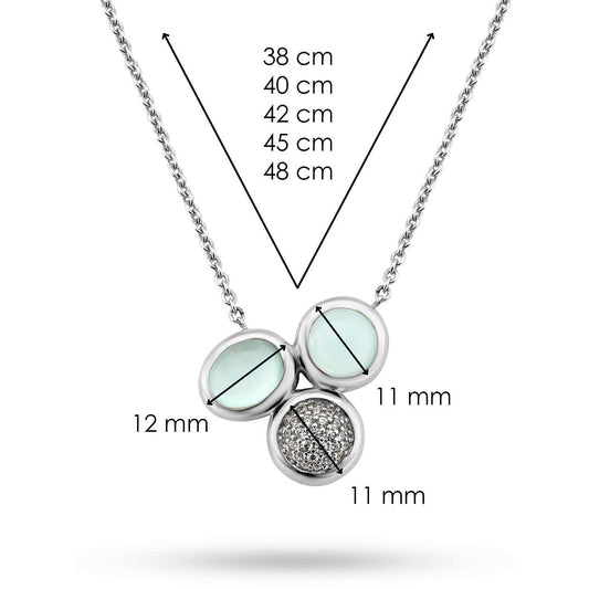 TI SENTO - Milano Necklace 3840AG/42